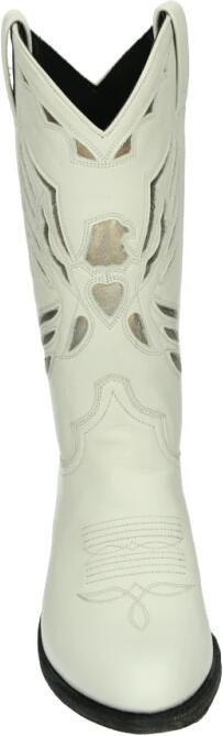 Sendra Western Laars Wit Leer