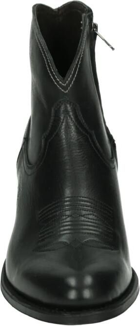 Sendra Western Leren Laars Zwart