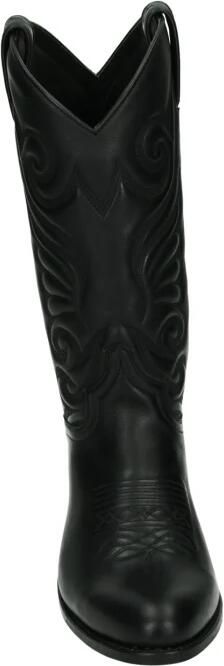 Sendra Western Zwarte Leren Laars