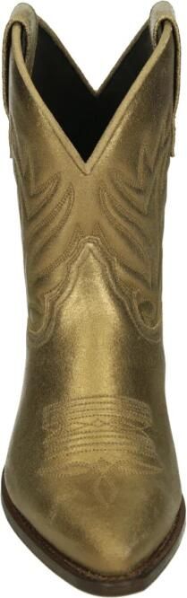 Sendra Westerse Dameslaars in Goud Nubuck