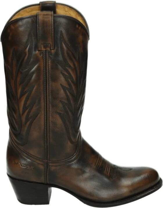Sendra Western Bruine Leren Laarzen