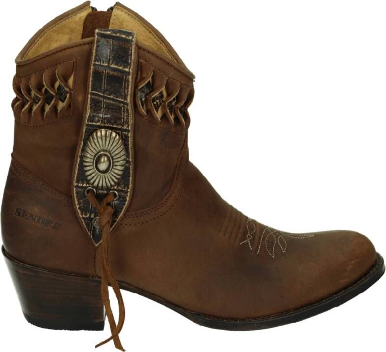 Sendra Western Bruine Leren Laarzen
