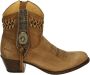Sendra Western Dameslaars Cognac Nubuck Laars - Thumbnail 1