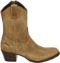 Sendra Western Dameslaars Cognac Nubuck Laars - Thumbnail 1