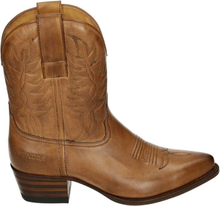 Sendra Western Leren Laars Cognac
