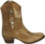 Sendra Western Leren Laars Cognac Kleur - Thumbnail 1