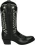 Sendra Western Leren Laars Zwart - Thumbnail 1