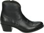 Sendra Western Leren Laars Zwart - Thumbnail 1