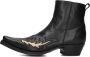 SENDRA Cowboylaarzen Heren 12185p Maat: 44 Materiaal: Leer Kleur: Zwart - Thumbnail 3