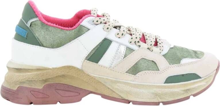 Serafini Dames Khaki Sneakers