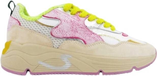 Serafini Malibù Sneaker in wit fuchsia beige Multicolor Dames