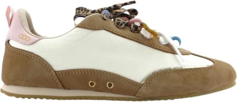 Serafini Leren en Stoffen Sneaker