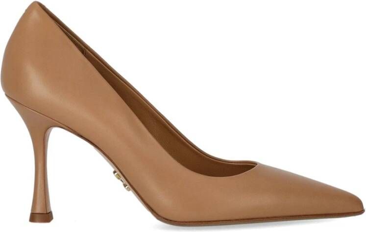 Sergio Levantesi Beige Leren Pumps met Puntige Neus - Foto 2