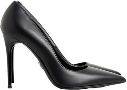 Sergio Levantesi Leysbek Zwarte Leren Pump Black Dames