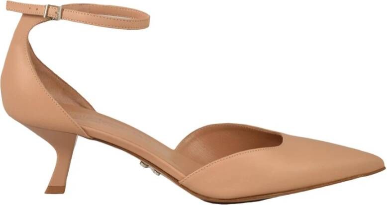 Sergio Levantesi Leren Schoenen 100% Leren Zool Beige Dames