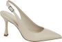 Sergio Levantesi Luxe Leren Hak Pumps Beige Dames - Thumbnail 1