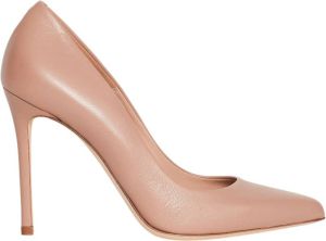 Sergio Levantesi Nude Leren Decolté met 10cm Hak Roze Dames
