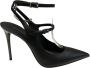 Sergio Levantesi Polyester sandalen met enkelarmband Black Dames - Thumbnail 1