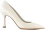 Sergio Levantesi Puntige Witte Leren Donna Pumps White Dames - Thumbnail 1