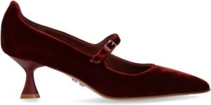 Sergio Levantesi Rust Velvet Carlotta Pomp Rood Dames