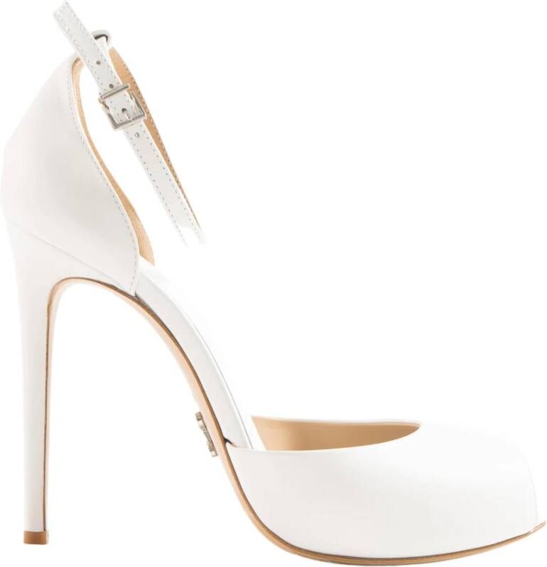 Sergio Levantesi Sandalen met hoge hakken White Dames