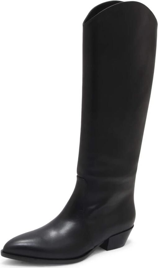 Sergio Levantesi Hilary Zwart Cachemire Leren Laarzen