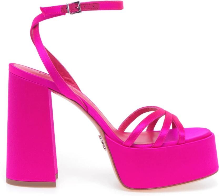 Sergio Levantesi Vanilla Satin Sandal
