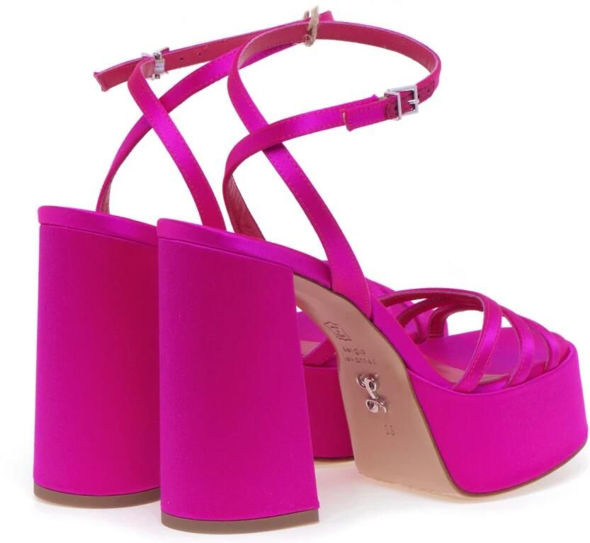 Sergio Levantesi Vanilla Satin Sandal - Foto 3
