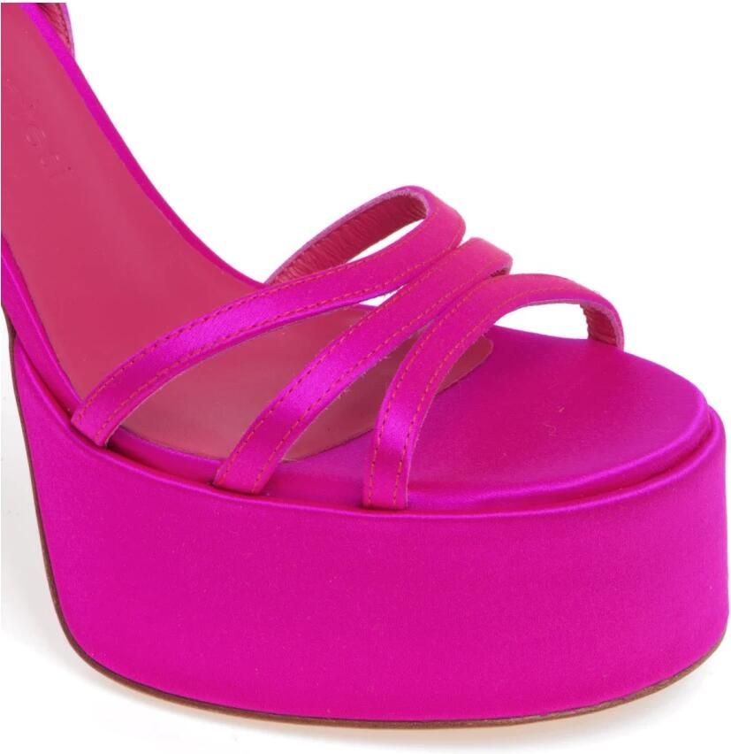 Sergio Levantesi Vanilla Satin Sandal - Foto 2
