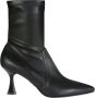 Sergio Levantesi Enkellaarzen JANET SCHWARZE STIEFELETTE MIT AB in zwart - Thumbnail 1