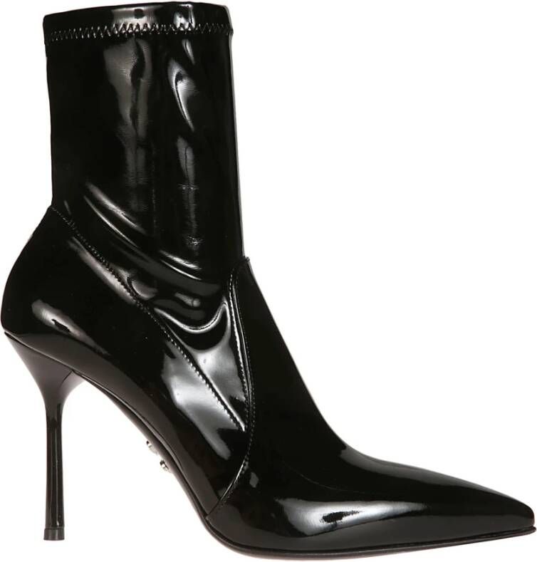 Sergio Levantesi Slingback Vernice Hakken Black Dames