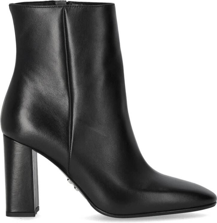 Sergio Levantesi Boots Tessa Black Heeled Ankle Boot in zwart