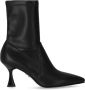 Sergio Levantesi Boots Janet Black Heeled Ankle Boot in zwart - Thumbnail 1