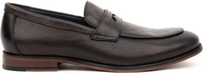 Sergio Moretti Bruine Casual Gesloten Formele Schoenen
