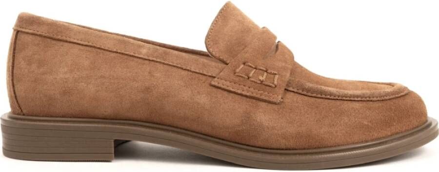 Sergio Moretti Bruine Gesloten Loafers