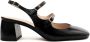Sergio Moretti Klassieke Zwarte Middelhoge Pumps - Thumbnail 1