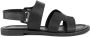 Sergio Moretti Platte Open Sandalen - Thumbnail 1