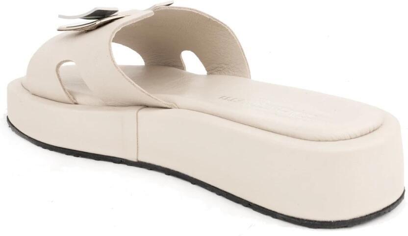 Sergio Moretti beige casual open slippers - Foto 3
