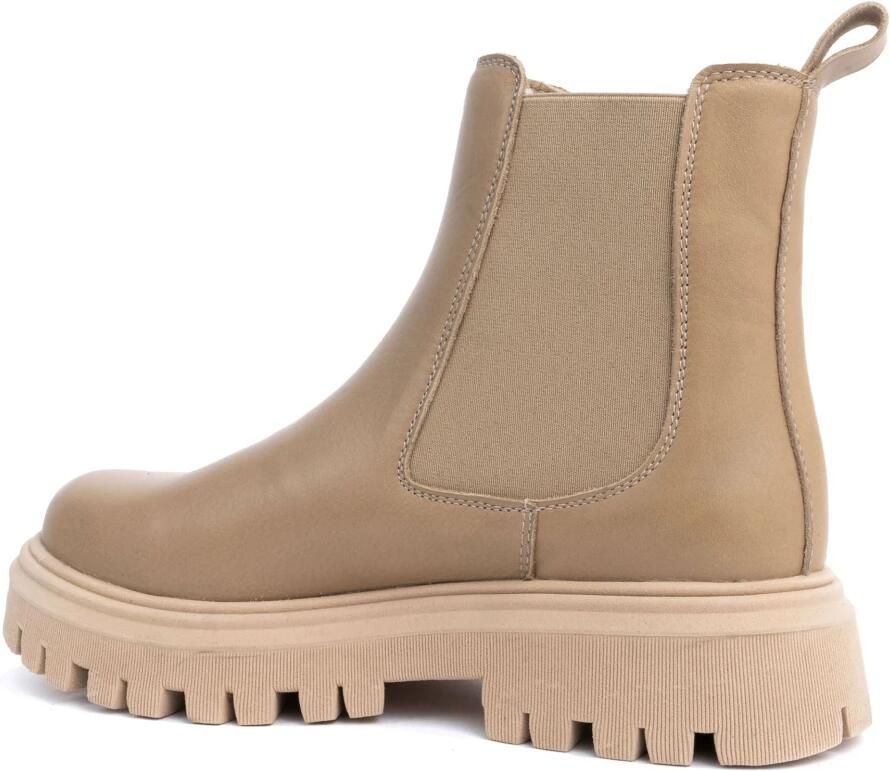 Sergio Moretti Beige Enkellaarsjes Casual Flats - Foto 2