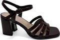Sergio Moretti Chique Open-Toe Sandalen - Zwart