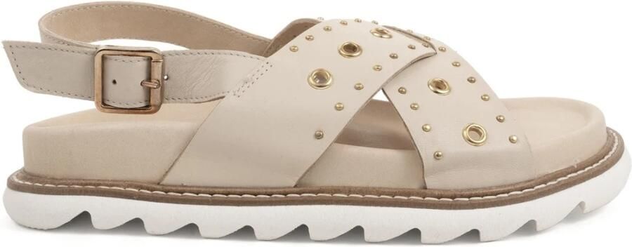 Sergio Moretti Platte sandalen