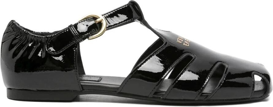 Sergio Moretti Platte Sandalen