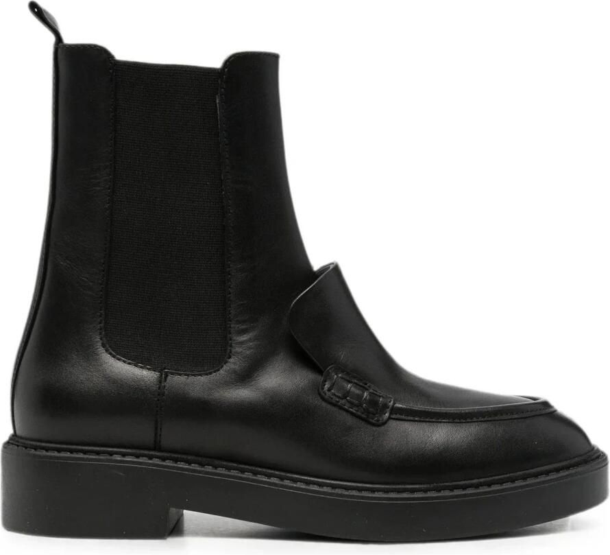 Sergio Moretti Ronde neus leren Chelsea boot