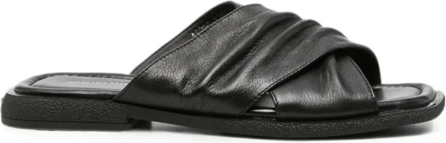 Sergio Moretti Slippers met open teen
