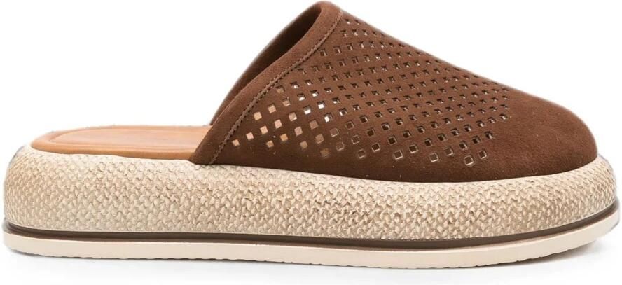Sergio Moretti SMR6045 Wedge Mule Slippers