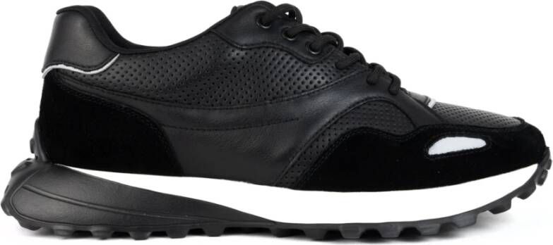 Sergio Moretti Zwarte Sneakers