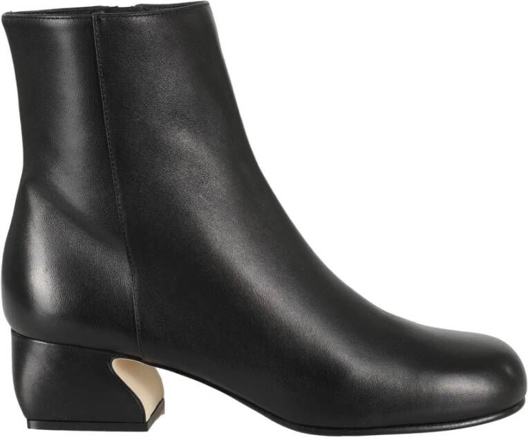 Sergio Rossi Elegante Bootie voor Vrouwen Black Dames