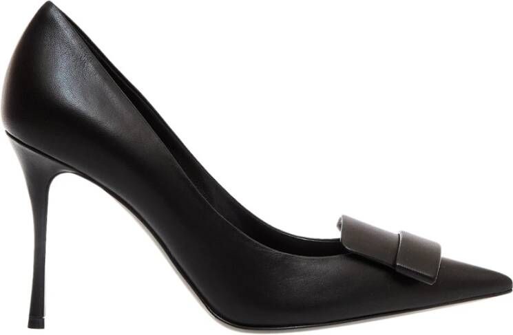 Sergio Rossi Elegante zwarte pumps voor vrouwen Black Dames