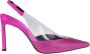 Sergio Rossi Evangelie Slingback Hoge Hak Sandalen Roze Dames - Thumbnail 1