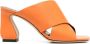 Sergio Rossi Heeled Mules Oranje Dames - Thumbnail 1